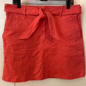Paperbag Waist Skirt from Loft